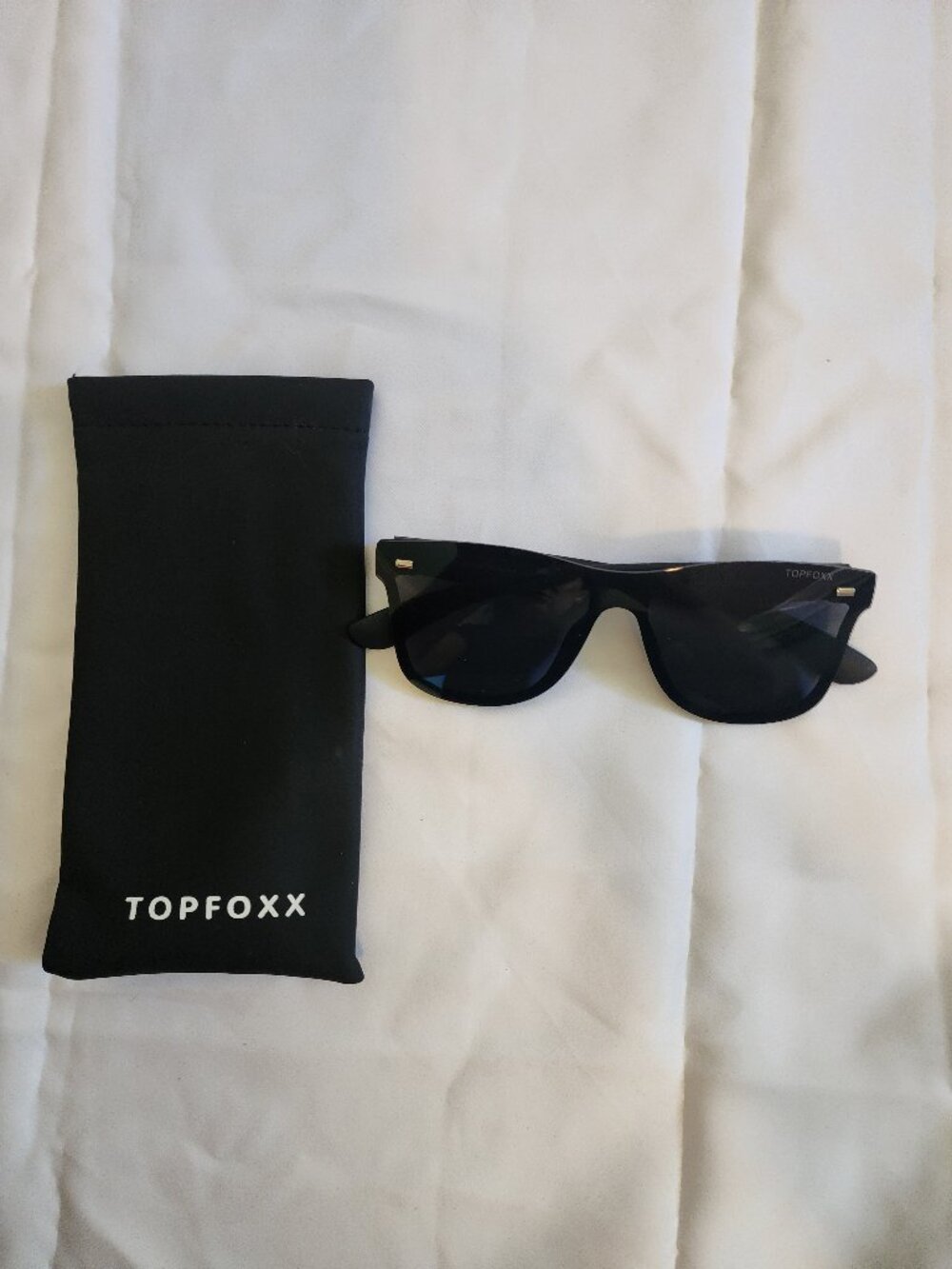 TopFoxx Sustainable BLACK Future Wife Black Womens Sunglasses